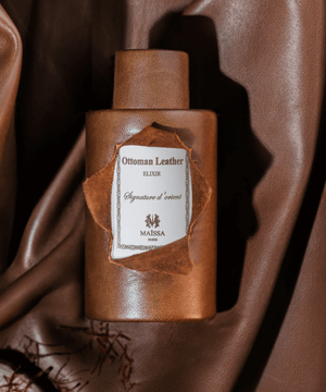Luxurious Ottoman Leather Extrait de Parfum 100ml by Maïssa Parfums, an oriental leather scent, exclusively at the5thscent.