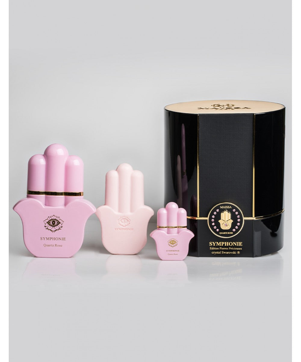 Luxurious PRECIOUS STONES EDITION BOX SYMPHONIE by Maison Maïssa and the5thscent, featuring floral, fruity notes in elegant packaging.