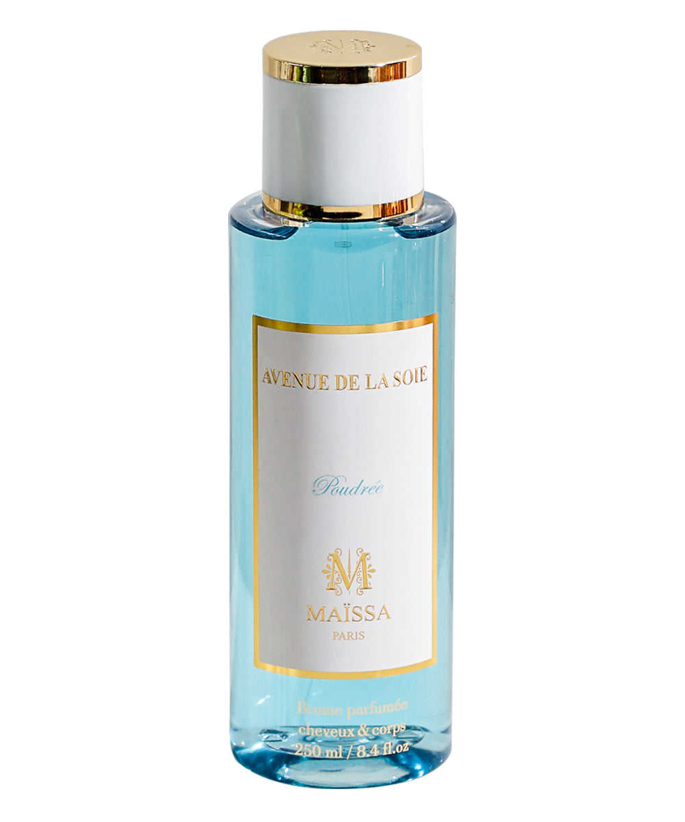Luxurious AVENUE DE LA SOIE (250ml) by Maison Maïssa, an elegant, exclusive unisex scent of bergamot, patchouli, and amber from the5thscent.