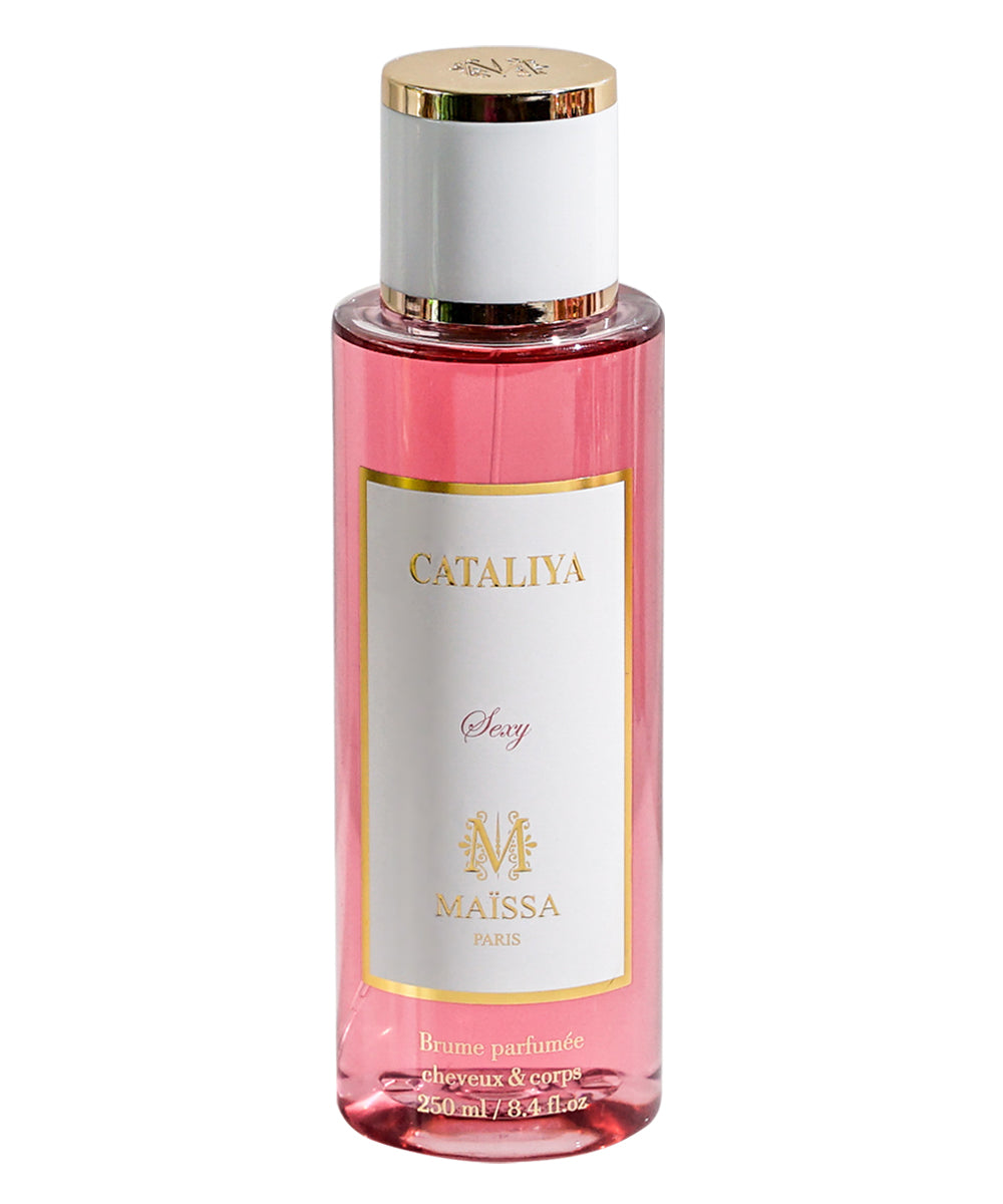 Discover Maison Maïssa's CATALIYA (250ml), a luxurious, unisex fragrance available at the5thscent, elegantly blending oriental and woody notes.