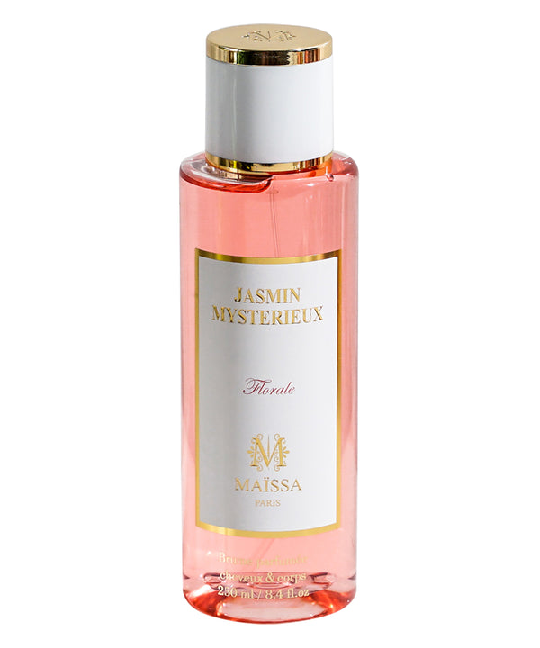 Luxurious JASMIN MYSTERIEUX (250ml) perfume by Maison Maïssa, featuring floral elegance with Jasmine, ideal for the5thscent experience.