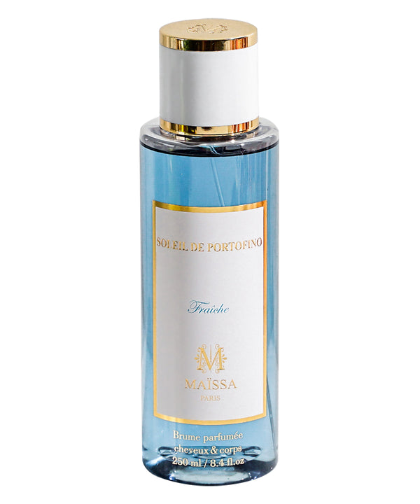 Elegant SOLEIL DE PORTOFINO (250ml) by Maison Maïssa, a luxurious unisex floral fragrance at the5thscent, evoking Italian Riviera summers.