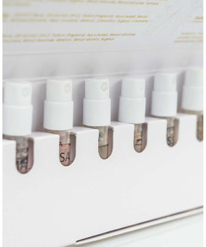 Luxurious KIT ECHANTILLON N2, Maison Maïssa Parfums' exquisite sample set, featuring 10x2ml unisex scents, the5thscent elegance in each spray.