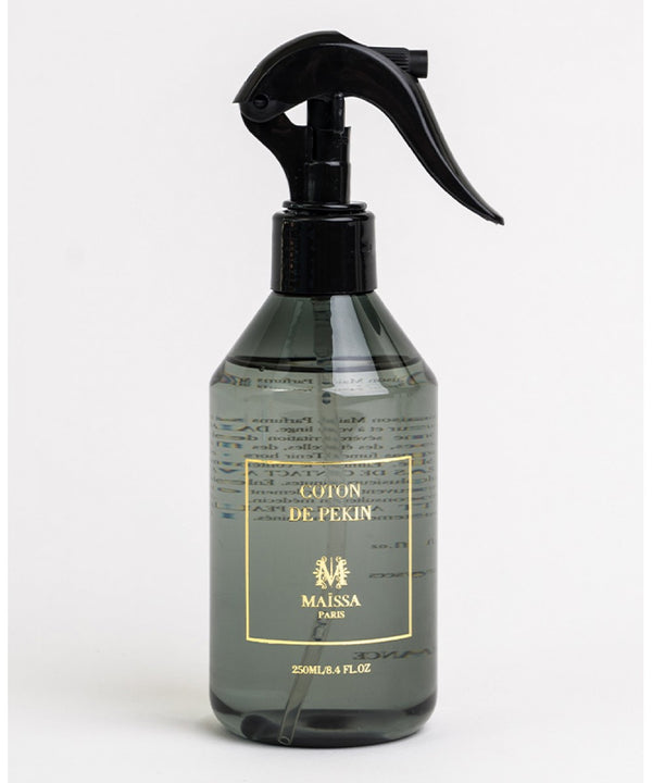 Alt Tag: Luxurious LINEN & HOME FRAGRANCES COTON DE PEKIN by Maison Maïssa, an exclusive floral aroma, available at the5thscent.