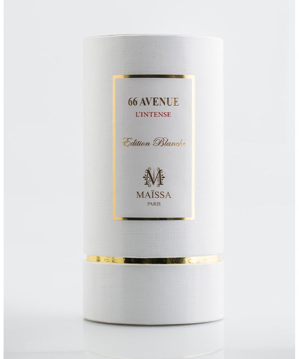 Elegant packaging of 66 AVENUE (50ml) by Maison Maïssa, capturing the luxurious essence of Paris for the5thscent lovers. Elegant and exclusive.