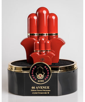 Luxurious PRECIOUS STONES EDITION BOX 66 AVENUE by Maison Maïssa, featuring elegant rubies. Available at the5thscent, Parisian chic in a bottle.
