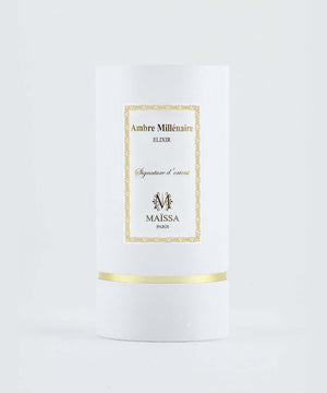 Ambre Millénaire – Extrait de Parfum 100ml by Maison Maïssa, available at the5thscent, elegant oriental amber fragrance.