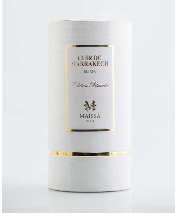 Luxurious CUIR DE MARRAKECH (50ml) by Maison Maïssa, an oriental fragrance with bergamot and musk, showcased by the5thscent.