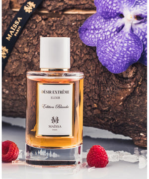 Luxurious DESIR EXTREME by Maison Maïssa with violet and raspberry notes, captured by the5thscent. Elegant and exclusive oriental fragrance.