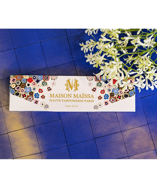 Exquisite KIT ECHANTILLON - EDITION MURANO by Maison Maïssa and the5thscent featuring luxurious floral and oriental fragrances.