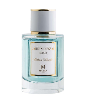 Luxurious Maison Maïssa JARDIN DESSAI (50ml) fragrance bottle, elegant blend of mandarin, raspberry, patchouli; exclusive to the5thscent.