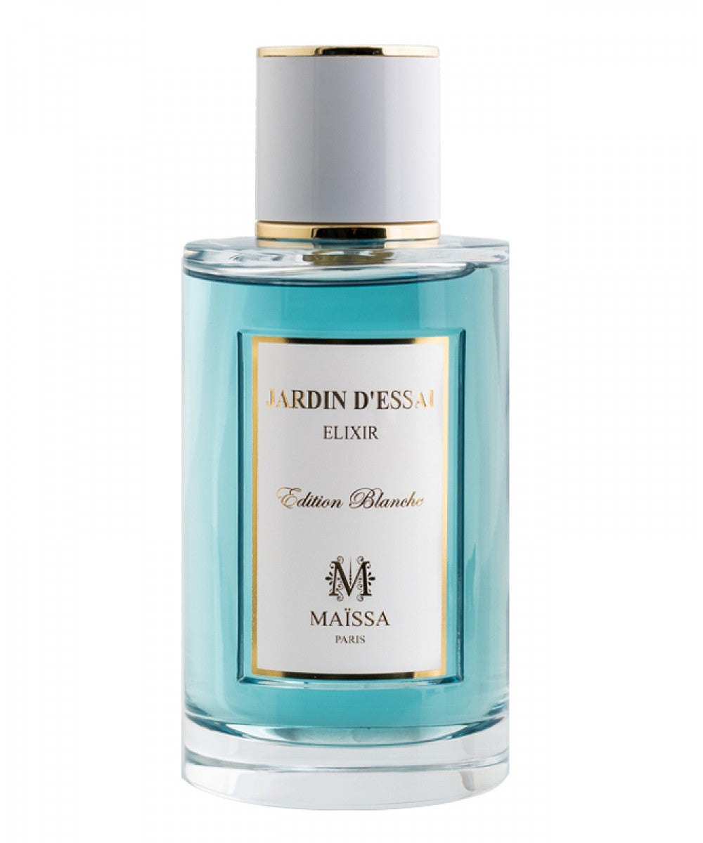 Luxurious Jardin d'Essai (200ml) by Maison Maïssa, an exclusive floral perfume from the5thscent collection, with elegant fresh notes.