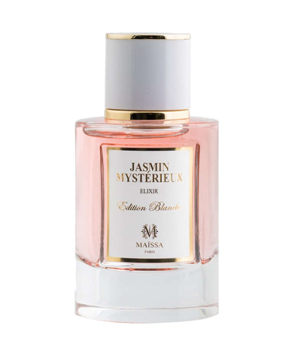 Luxurious JASMIN MYSTERIEUX (50ml) by Maison Maïssa, an exclusive floral elixir captured by the5thscent, elegant and enchanting fragrance.