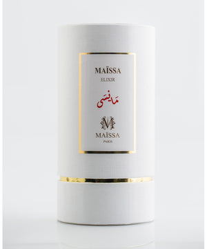 Luxurious MAISSA (50ml) fragrance by Maison Maïssa, featuring coconut and orchid notes, available at the5thscent; elegant and exclusive design.
