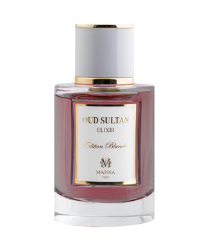 Luxurious OUD SULTAN (50ml) by Maison Maïssa from the5thscent, elegant oriental fragrance with rose, oud, patchouli, and sandalwood notes.