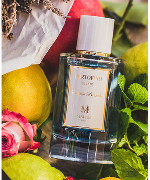 PORTOFINO by Maison Maïssa, the5thscent's luxurious unisex fragrance, elegant blend of Calabrian bergamot, jasmine, and Ylang Modern Ylang.