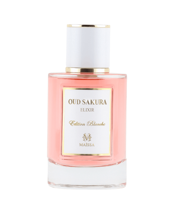 Luxurious OUD SAKURA (50ml) by Maison Maïssa, an elegant unisex elixir at the5thscent with cherry, oud, and tonka bean notes.