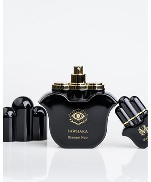 Alt Tag: Luxurious Maison Maïssa PRECIOUS STONES EDITION BOX JAWHARA fragrance, blending oriental notes, on display at the5thscent boutique.