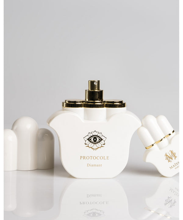Luxurious PRECIOUS STONES EDITION BOX PROTOCOLE perfume by Maison Maïssa, exclusive unisex blend, available at the5thscent.