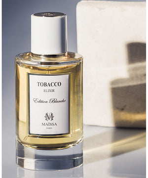 Luxurious TOBACCO Eau de perfum -deep elgant ,long-lasting /maissa by Maison Maïssa at the5thscent, exuding elegant woody sophistication.