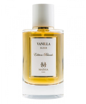 Luxurious VANILLA fragrance by Maison Maïssa, featuring floral and woody notes, available at the5thscent. Elegant and exclusive scent.