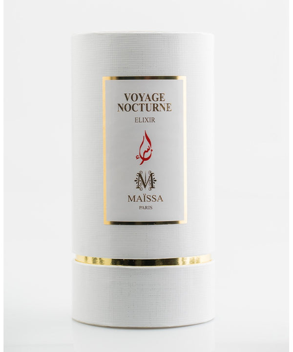 Maison Maïssa VOYAGE NOCTURNE (50ml) perfume, an exclusive, elegant unisex fragrance with woody and musky accords from the5thscent boutique.