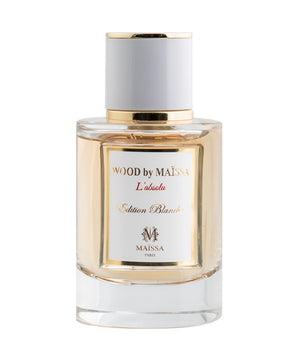 Luxurious WOOD BY MAISSA (50ml) fragrance by Maison Maïssa, a unisex oriental scent featuring orange, mint, and rose berry by the5thscent.