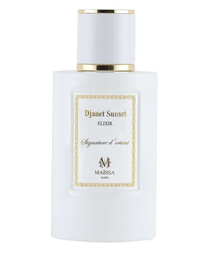 Luxurious DJANET SUNSET – Extrait de Parfum 100ml by Maison Maïssa, exclusively at the5thscent. An elegant unisex oriental fragrance.