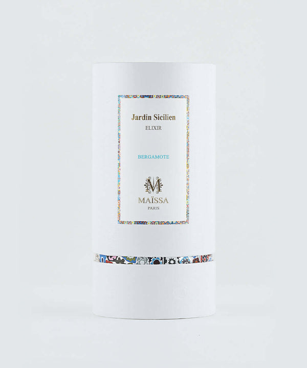 Luxurious Jardin Sicilien fragrance by Maison Maïssa, offered by the5thscent, a Mediterranean citrus elixir for elegant exclusivity.