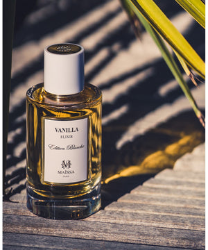 Luxurious VANILLA fragrance by Maison Maïssa, an elegant and exclusive floral scent from the5thscent collection, featuring Bulgarian rose.