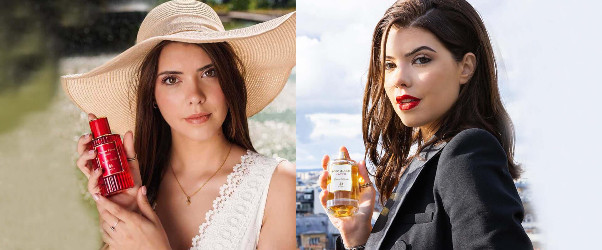 Elegant woman demonstrating Perfume Dos and Don'ts: Common Mistakes to Avoid When Applying Fragrance with Maison Maïssa elegance.