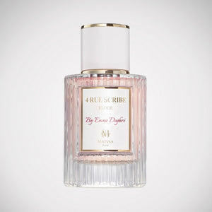 Maison Maïssa 4 Rue Scribe 50ml Elixir perfume bottle on white background