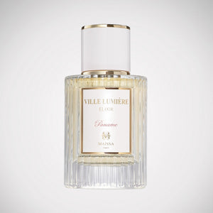 Maison Maïssa Ville Lumière 50ml Elixir perfume bottle on white background