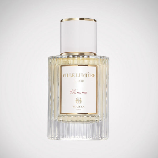 Maison Maïssa Ville Lumière 50ml Elixir perfume bottle on white background