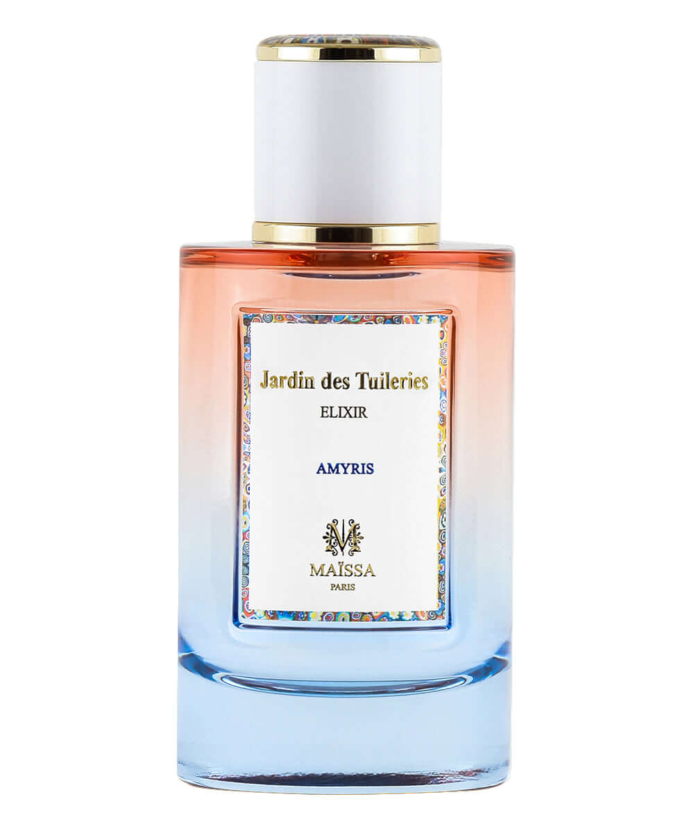 Luxurious Jardin des Tuileries by Maison Maïssa evokes Parisian elegance. Discover the5thscent in this woody, amyris fragrance.