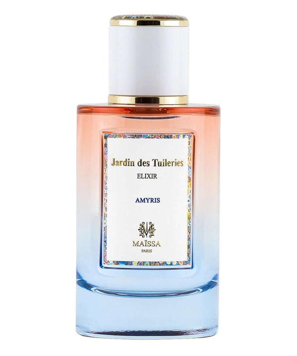 Luxurious Jardin des Tuileries by Maison Maïssa evokes Parisian elegance. Discover the5thscent in this woody, amyris fragrance.