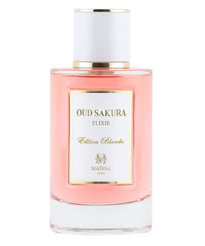 Luxurious Oud Sakura fragrance by Maison Maïssa, an exclusive elegant scent by the5thscent with floral and oriental notes.
